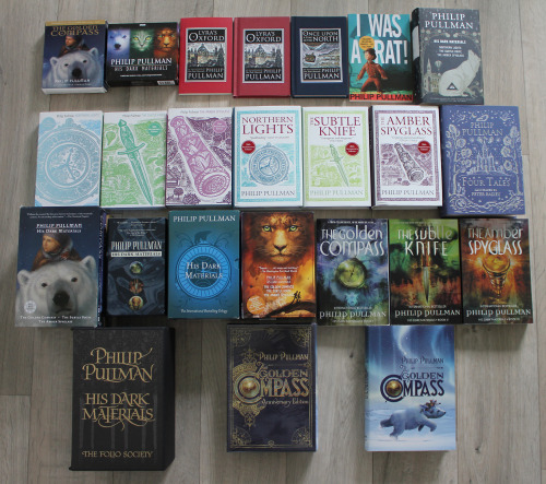  Book Collection #20 - Books by Philip Pullman. Link will lead to my blog post, where I have more pi