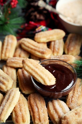 sweetoothgirl:Churro Cookies