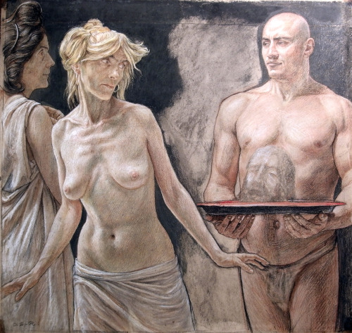 Otto Sohn-Rethel, Der Kopf des Johannes, 1907 c.  