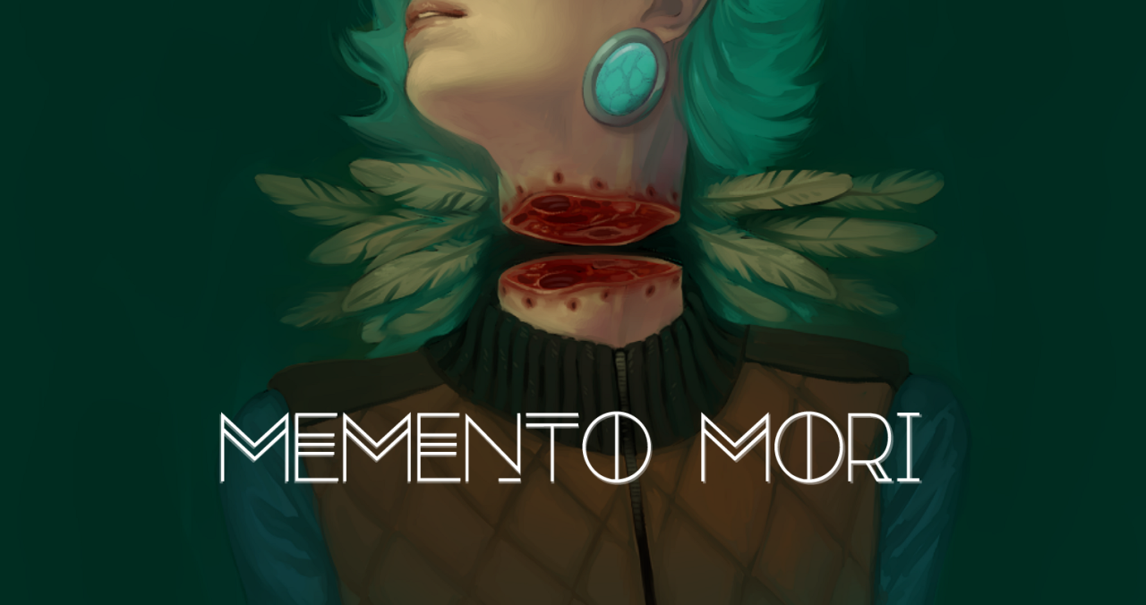 bondibee:  Memento Mori is my contribution to the Equinox anthology!!! It’s a 25