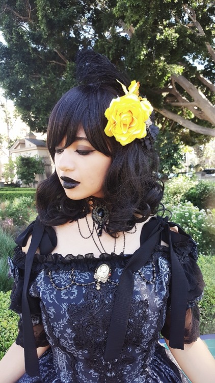 kurofrills: Today was a fun day ;^; The OP is Mousita’s Palace Prelude! (Underskirt too)
