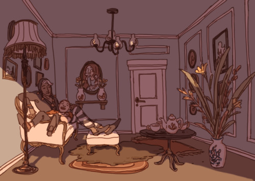 softmealsart - Dollhouse chilling with rice and cheeseFor my...