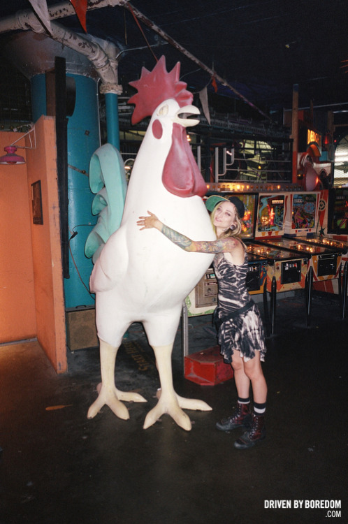 theresamanchester:  drivenbyboredom:  I am about to post a bunch of photos on Driven By Boredom from my St. Louis adventure with Theresa Manchester but I didn’t shoot any digital shots when we went to the City Museum so they aren’t in the gallery