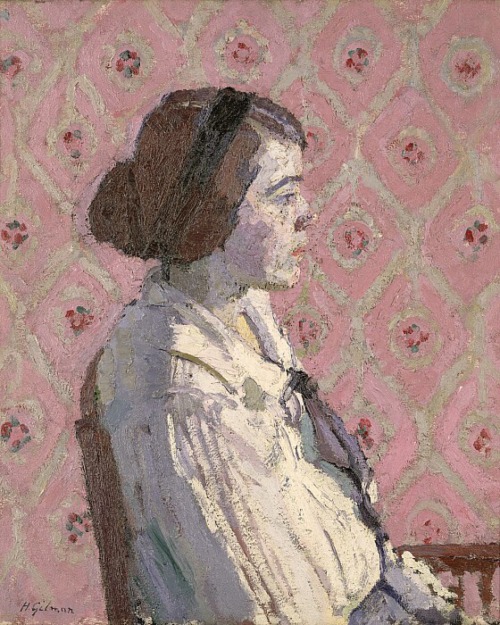 Portrait in Profile, Harold Gilman