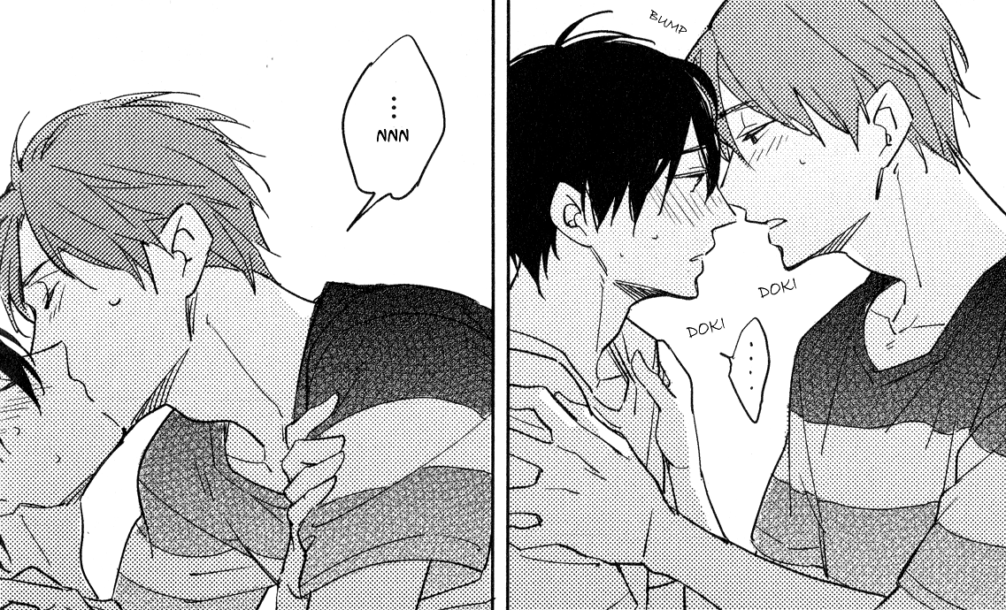 Edi's reading yaoi