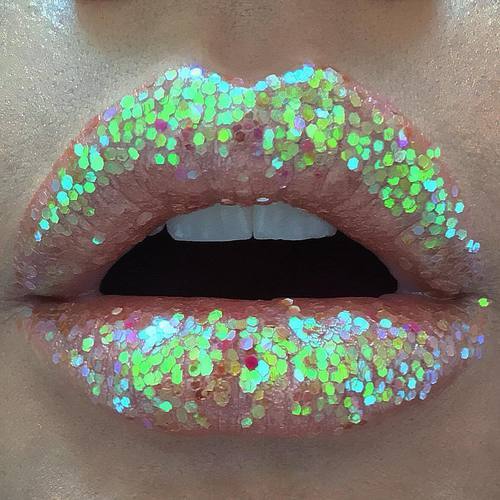 Glitter, it makes you feel good.