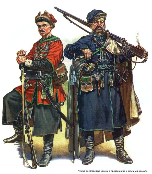 Cossack musketeers from the Zaporozhian Host... - Army n'Languages n' Stuff