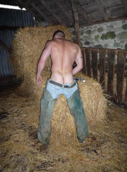 pigshouse:  Hot farm boy ! 