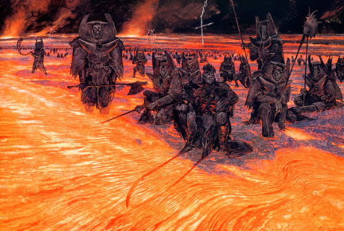 Artist Wayne Barlowe’s vision of Hell in Inferno. 