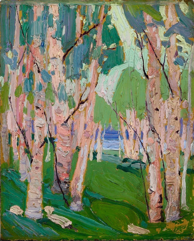 artgalleryofontario:  “The birches are very rich in colour… [but] the best I