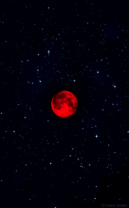 lematworks:  Produced by LEMAT WORKS  🌕✨ Moon Purple2 1 Blue White Red Prism