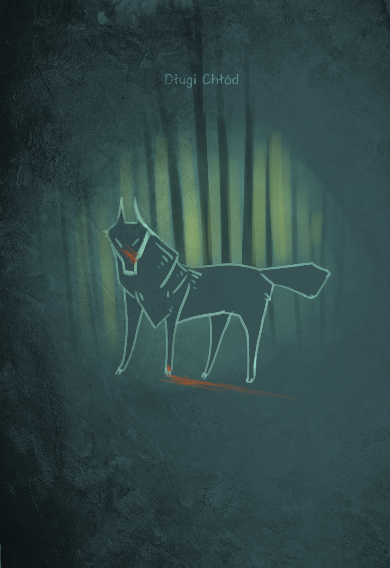 palletiquette:  Długi chłód is based off of a dream I had in 2012 about a wolf,