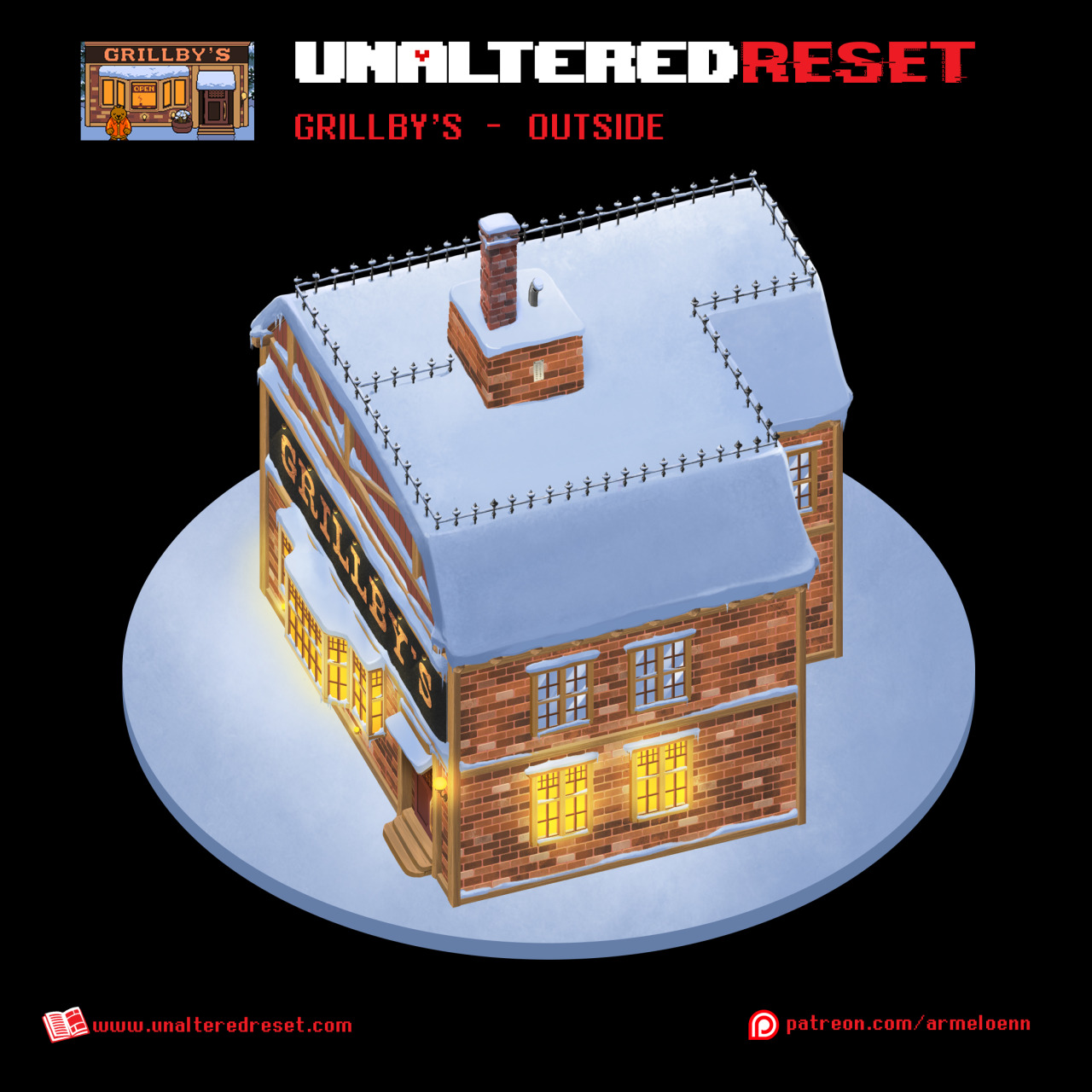 Unaltered Reset Freaking Sans And Papyrus House Architecture