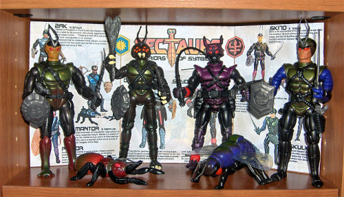 travisbierwagen:SECTAURS comics &amp; toys!  Created back in the 80s (by COLECO!) when every toy com