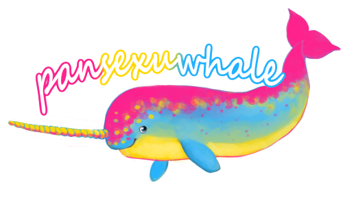 budgie-in-a-cocoa-cup:  kirstendraws:  314/365 - Pansexuwhale My trio of sexuality whales are complete! All are now available on my redbubble in the sexuality whales collection.  alliwantforchristmasisdoe 