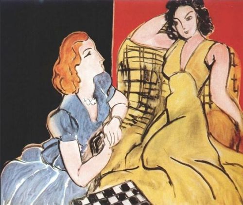 artist-matisse: The Conversation, 1941, Henri Matisse