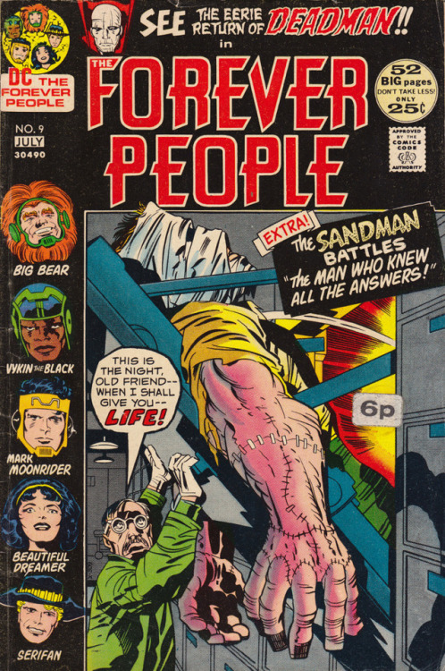 Forever People No. 9 (DC Comics, 1972). Cover porn pictures