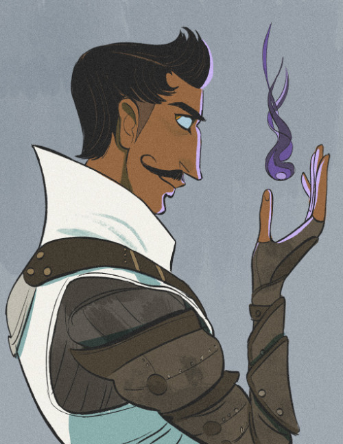 wrandonbu:Just wanted to do some simple portraits of the companions from Dragon Age: Inquisition. I 