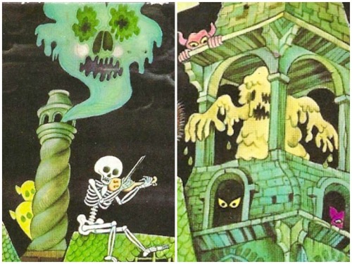 zgmfd:  House On Haunted Hill jigsaw puzzle w/details (Springbok 1973) 
