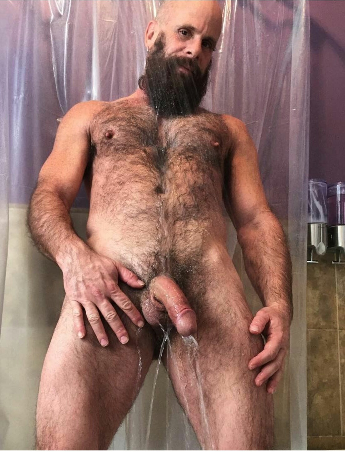 cockadoodlenudes:  Too hot for Instagram. Follow @seans_beardom on Instagram and
