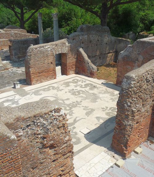 ancientromebuildings: Ostia Antica III (art & architecture)1. ???; (western part of the city)2. 