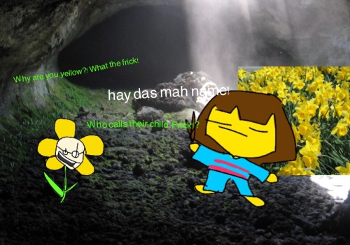 underfail-meme:  Frick meets smrt weird flower (Underfail- pacifier run. Prt 2)  Everything about th