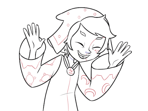 Finished My GIFs Of The Collector Happy Stimming By Flapping His Hands. Progress Gifs And Slightly Faster