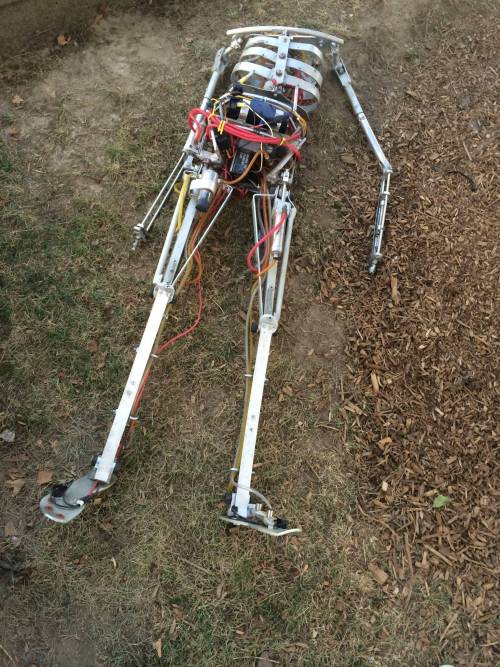 Someone found a dead robot in the woods behind his house
maybe it’s just Jed