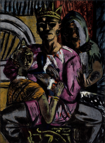 max-beckmann: The King, Max Beckmann, 1933/37, Saint Louis Art Museum: Modern and Contemporary Artht