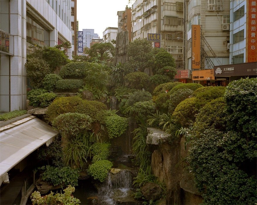 sixpenceee:An urban jungle located in Taipei, Taiwan. Credit to photographer Andreas