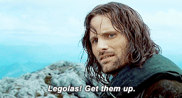 victaerion:lotr meme: Seven friendships/otps [1/7] → Aragorn & Legolas We thought you were dead.
