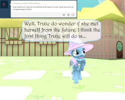 asktrixandberry:  Trixie: Uh….what just