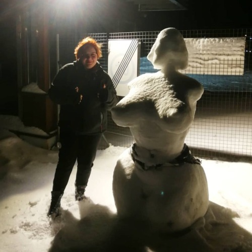 That’s some sexy snow babe#nsfw #snowman #me #winter #estonia #eesti #snow #funny #tits #tit