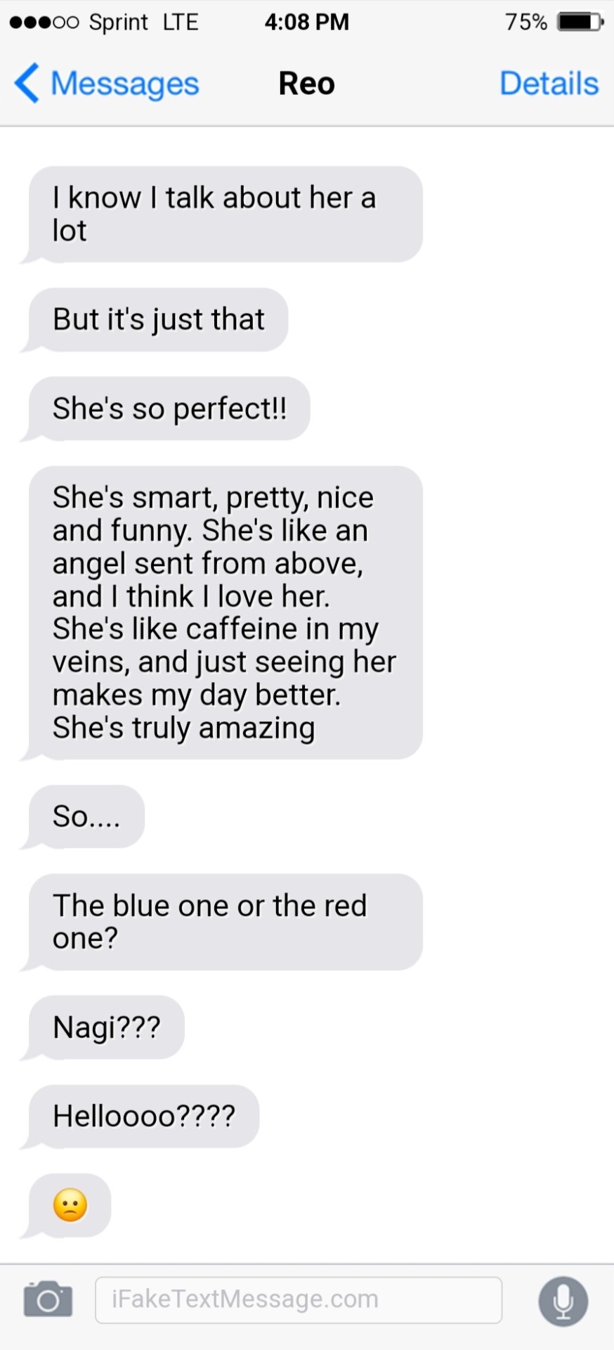 Them Talking About You With Their Friend
