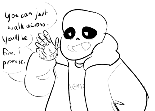 melbert:  i really like the interpretation that frisk is blind  