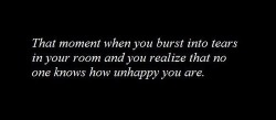 falling-apart-sl0wly:  No one knows how many times I’ve cried myself to sleep.