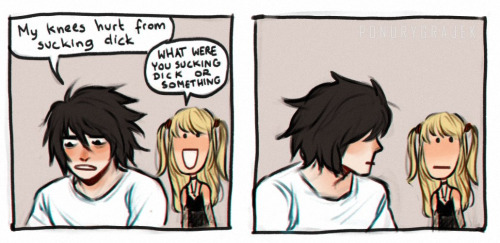 Misa Few Minutes Later After She Realized That L Is Still Chained To Light: Wait-