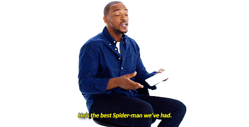 whatadaytoexplode:    Anthony Mackie Answers the Web’s Most Searched Questions | WIRED - [does anthony mackie like tom holland]