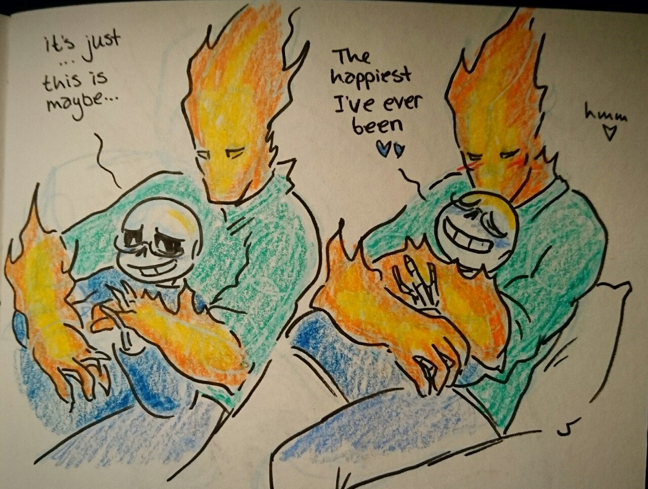 illegalsekrit: Oh my God this is so sappy lol  How did these dorks manage to thaw