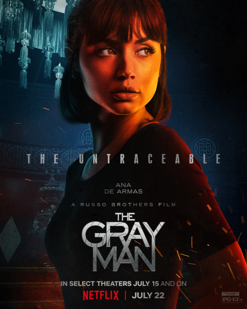 The Grey Man - Character PostersIn select theaters July 15, 2022 &amp; on Netflix July 22, 2022.