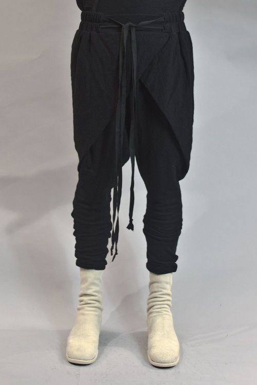 oystersrockafeller:Aleksandr Manamis Cross-Over Front Trousers