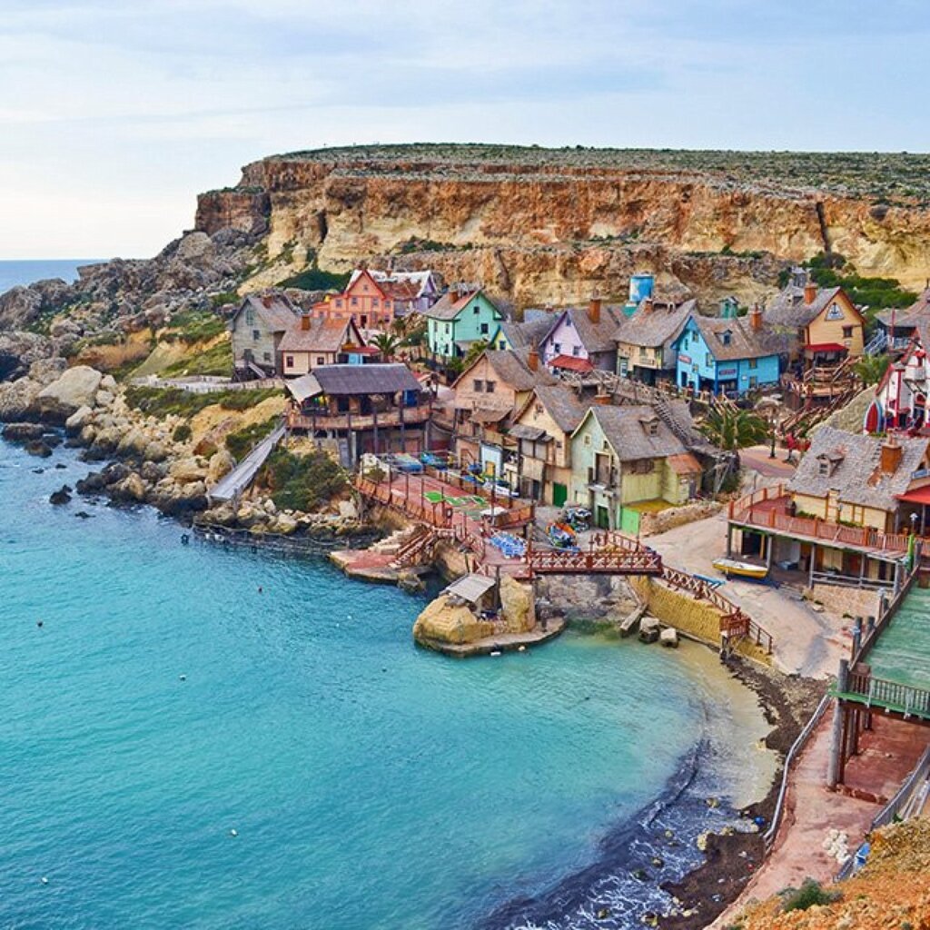 megawelcometothevillage:  Popeye Village, Malta  Source: https://imgur.com/XFmVR4K
