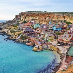 megawelcometothevillage:  Popeye Village, Malta  Source: https://imgur.com/XFmVR4K 