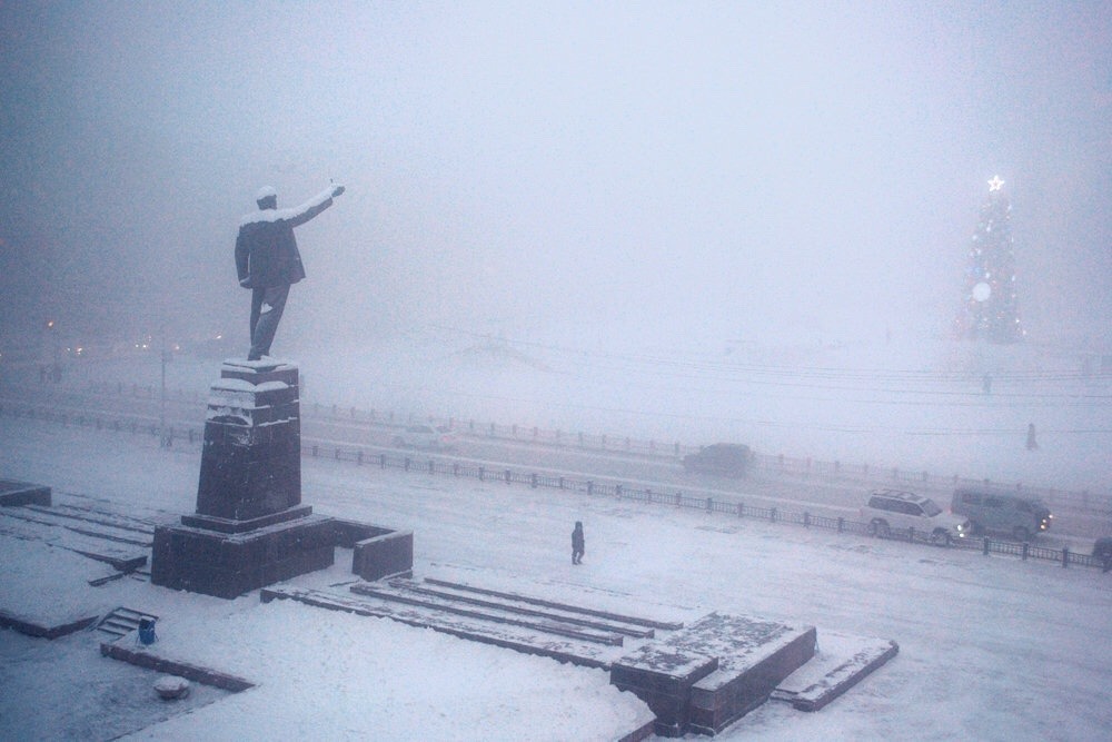 pucks-and-trucks: Yakutsk, Russia. Coldest city on earth. 