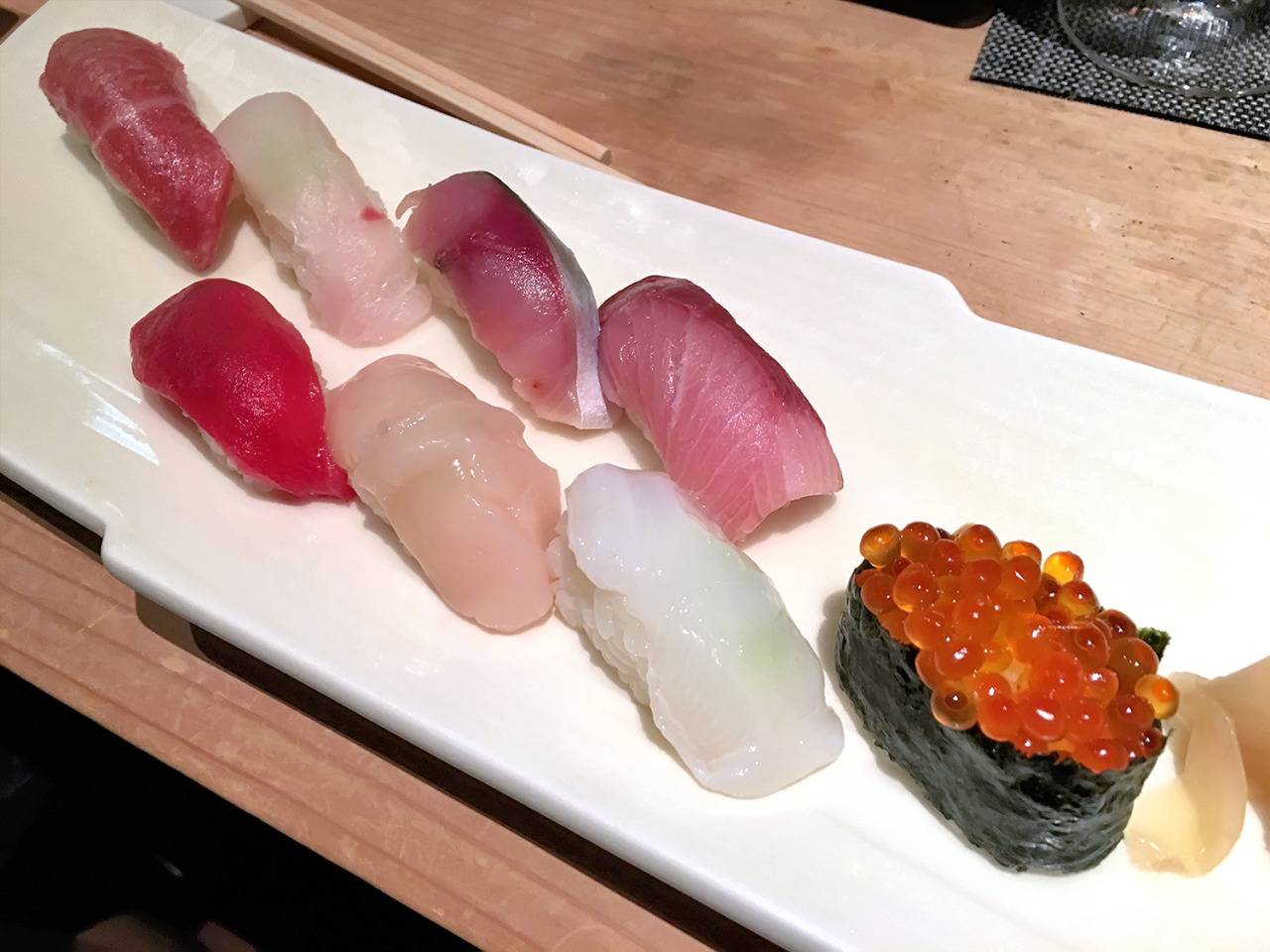 tokyo-fashion:  Sushi dinner tonight in Shibuya. 