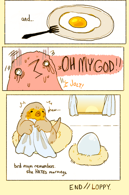 loppyrae:  the dream is over. do your best, bird mom.   see > .<also bird mom is cute < |3