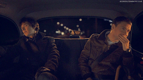 Gratuitous Sherlock GIFsSherlock: There you go, you see– you were right. John: I was right? Ri