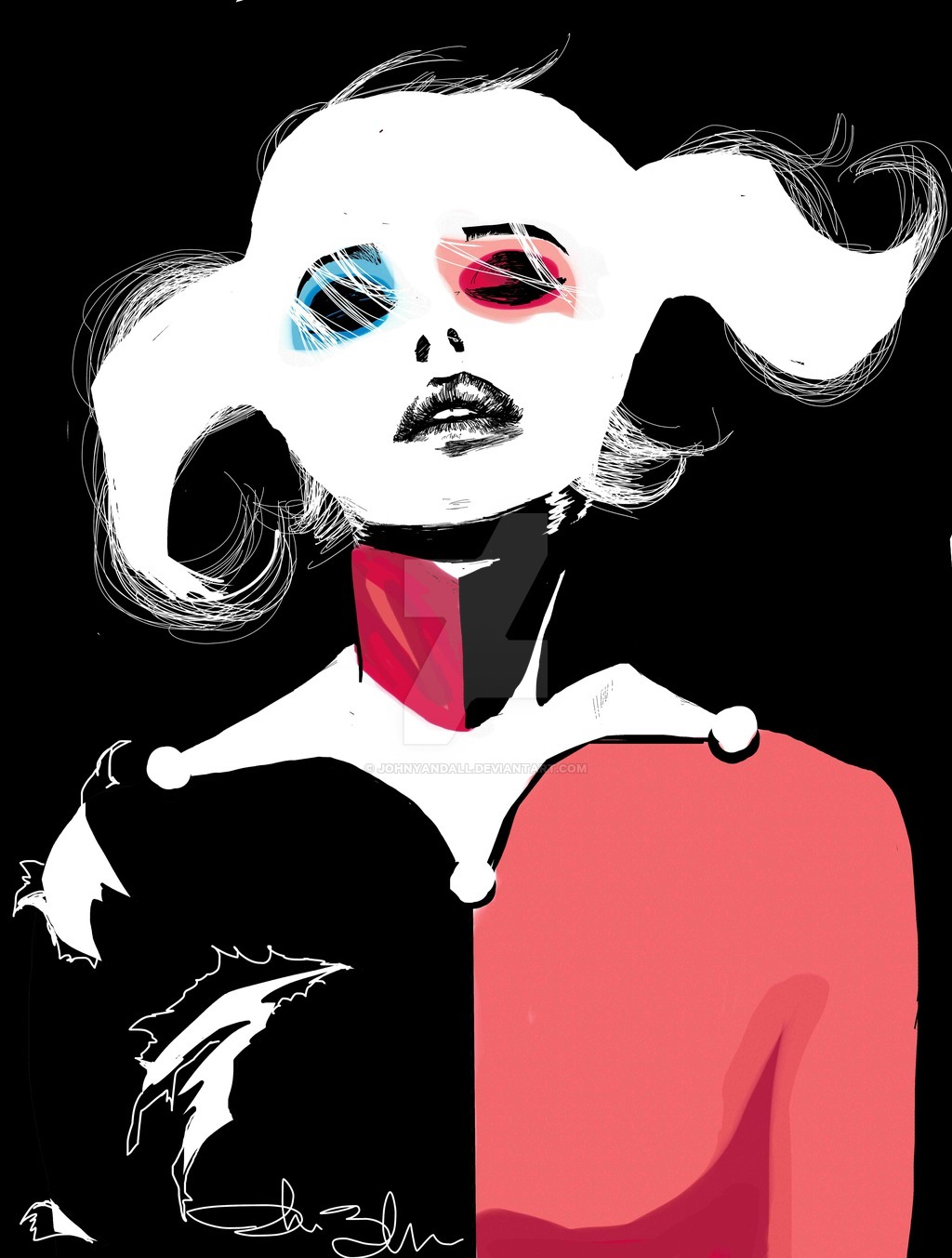 johnyandall:  Harley Quinn by JohnYandall 