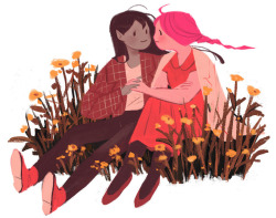 shisuuis:some bubbline (canon, ahem) art