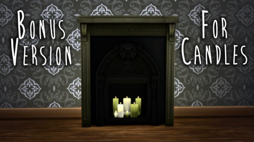 teanmoon: Watchful Fireplace - teanmoon Base game compatible Comes in 6 swatches Candle version is e